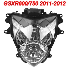 For 11-12 Suzuki GSXR600 GSXR750 GSXR GSX-R 600 750 Motorcycle Front Headlight Head Light Lamp Headlamp CLEAR 2011 2012 zsdtrp passenger safety handle motorcycle front tank handrails for suzuki gsxr gsx r 600 750 gsxr600 gsxr750 2001 2014