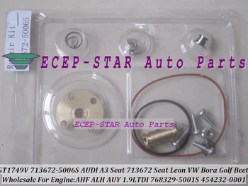 

Turbo Repair Kit rebuild GT1749V 713672-5006S 713672 Turbocharger For AUDI A3 Seat Leon VW Bora Golf Beetl AHF ALH AUY 1.9LTDI