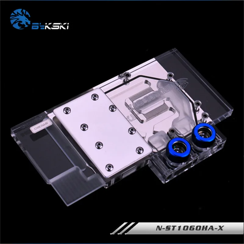 Bykski N-ST1060HA-X с полным покрытием GPU водоблок для ZOTAC GTX1060 960 Видеокарта радиатор кулер радиатор
