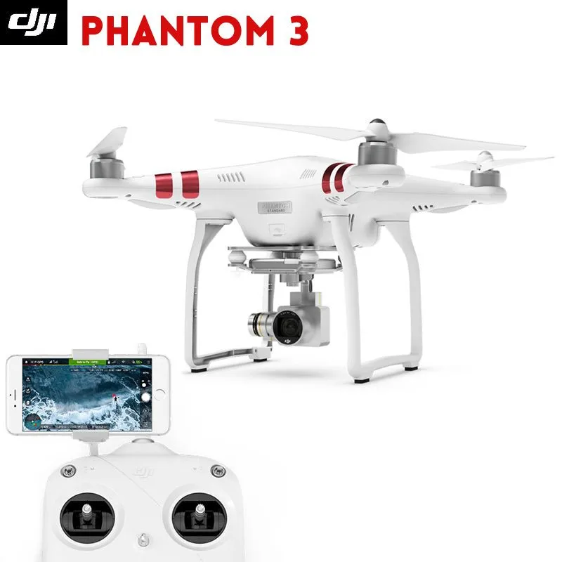 DJI phantom 3 standard font b Drone b font rtf with 2 7K hd camera buildin