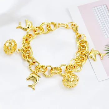 

Sunny Jewelry Charm Bracelet For Women Hand Chains Link Chain Hot Selling Ball Bracelet For Party Gift Bohemia Jewelry Findings