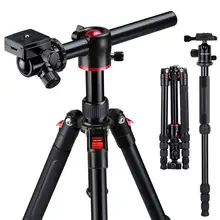 K&F Concept TM2515T Professional 60 inch DSLR Camera Tripod Aluminium Tripods Portable Monopod for Canon Nikon Sony DSLR Cameras dslr camera monopod 1 4 dslr tripod qzsd q360 portable detachable changeable traveling tripod for canon nikon sony and more