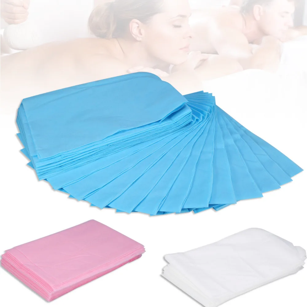 10PCs/20PCs/50PCs 175 x 75cm Disposable SPA Massage Bedsheet Waterproof