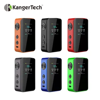 

Original Kangertech VOLA 100W TC Box MOD 2000mAh Built-in Battery 1.3-inch TFT Screen & DIY WATT TEMP Curve E-cig Vape VOLA MOD