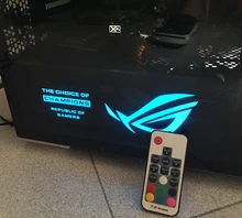 DIY видеокарта объединительная световая крышка размер 265×100 мм x 7 мм 4Pin использование для GTX 1060/1080/1070/TITAN RX580 RGB/PSU крышка кожух