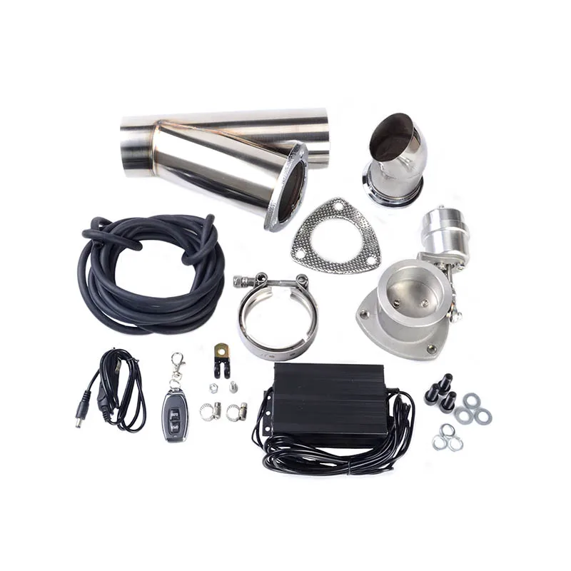 3.0 3 inch Vacuum exhaust cut out With Exhaust Control Valve Pump and