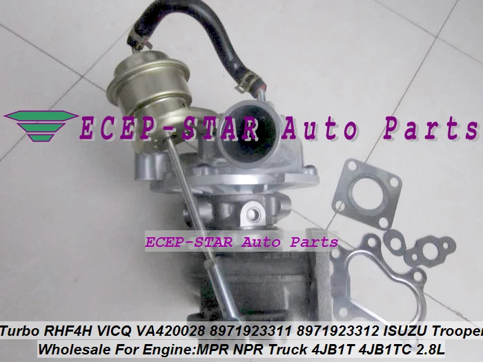 Turbo RHF4H VICQ VA420028 8971923310 8971923311 8971923312 ISUZU Trooper MPR NPR Truck 4JB1T 4JB1TC 2.8L (1)