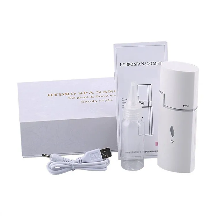

Portable Mini USB Hydro Spa Deep Hydrating Eyelash Extension Nano Mist Ion Spray Facial Steamer Sprayer Sauna Beauty Tool