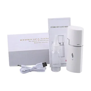 

Portable Mini USB Hydro Spa Deep Hydrating Eyelash Extension Nano Mist Ion Spray Facial Steamer Sprayer Sauna Beauty Tool