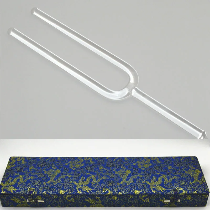 

HF 440Hz or 432 Hz 16mm Crystal Tuning Fork Any Note CC# DD# E FF# GG# AA# B For Health Thinking With Bag