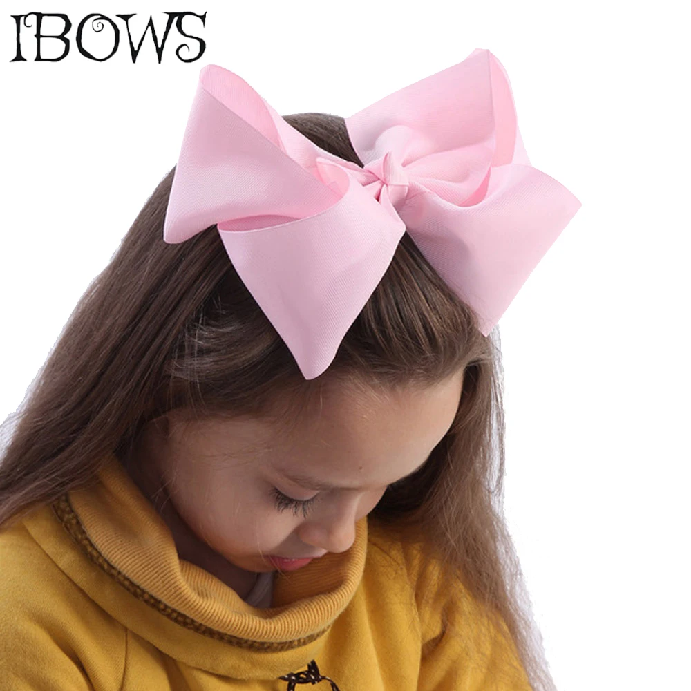 Женская заколка пряжка для волос 60 цветов 8 дюймов|big hair bows|hair bowsbarrette bow |