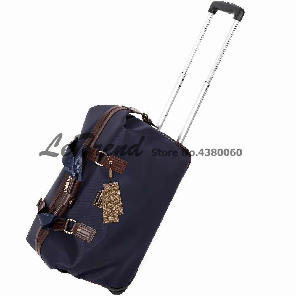 Улучшенное Качество Оксфорд бизнес сумки на колёсиках емкость расширяемая Дорожная сумка Мужская тележка мягкая мужская Студенческая сумка чемодан