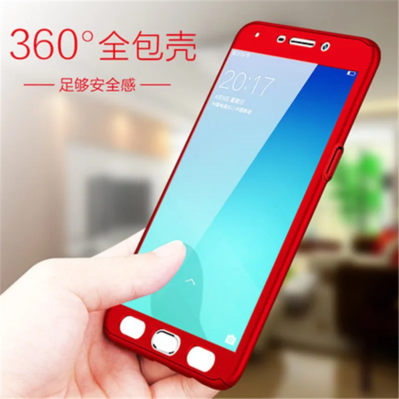 

For Huawei P8 P9 Lite 2017 P10 Plus P20 Pro P Smart Luxury 360 Degree Full Cover With Tempered Glass For Mate 10 case Honor 8 9