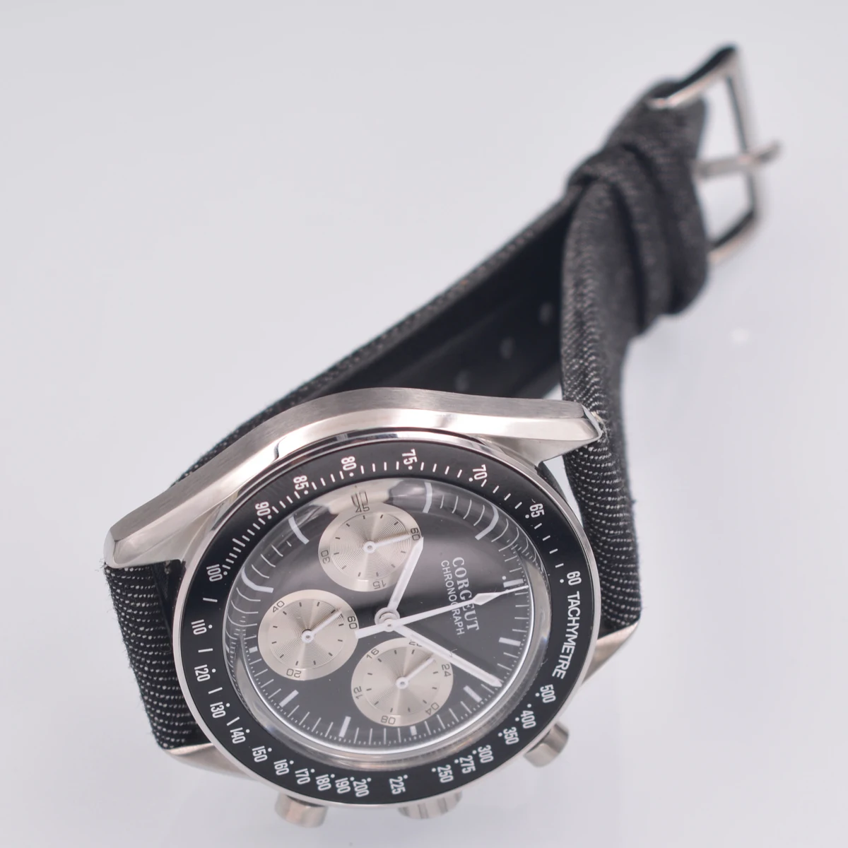 corgeut мужские s часы лучший бренд класса люкс мужские военные спортивные часы 24 часа полный многофункциональный хронограф кварцевые наручные часы