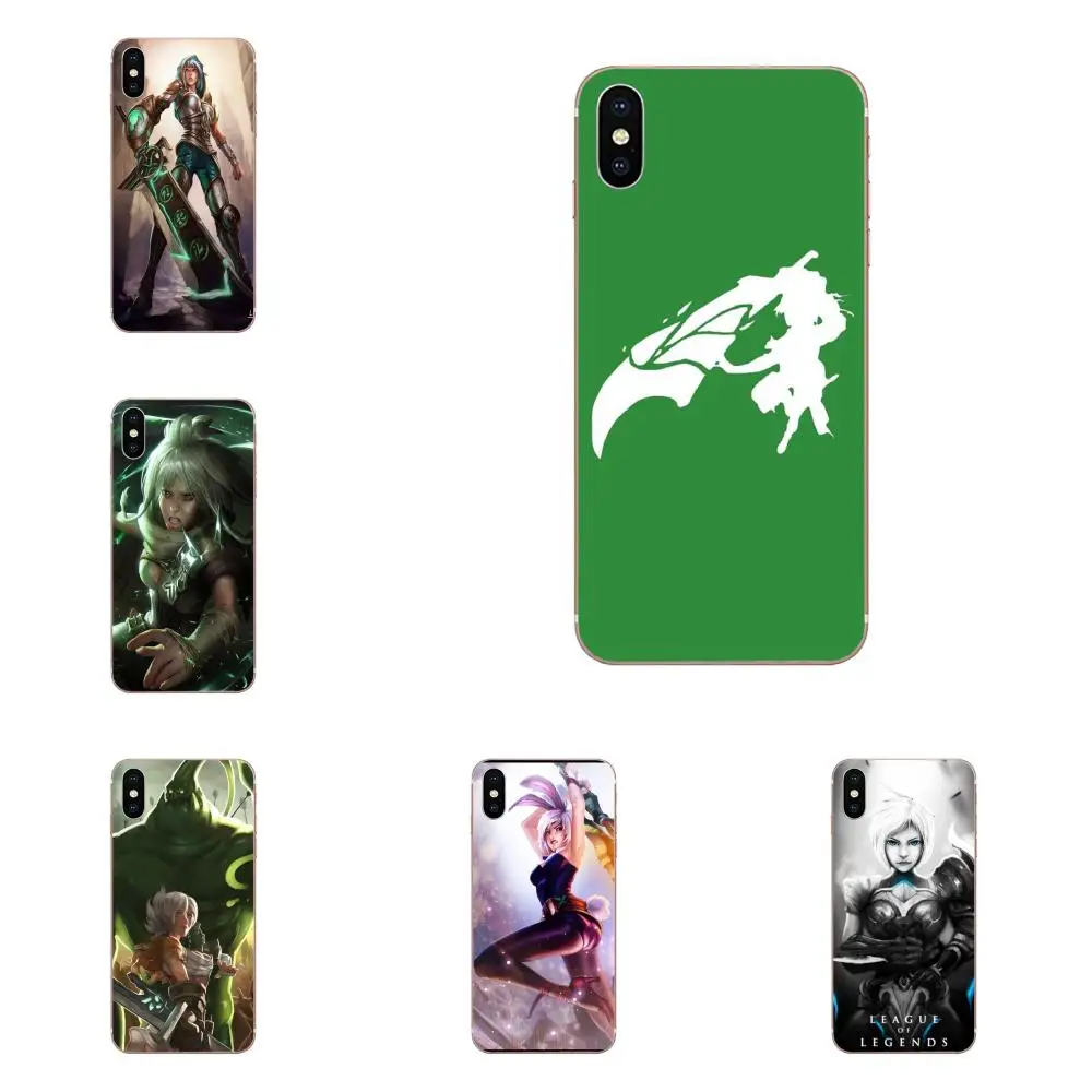 Мягкие чехлы Capa League Of Legends Riven Lol для Galaxy Grand A3 A5 A7 A8 A9 A9S On5 On7 Plus Pro Star 2015 2016 2017 2018 |