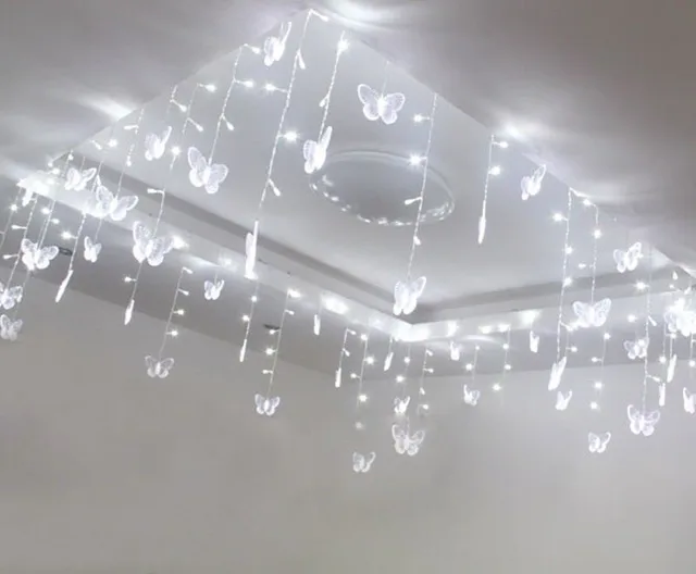 aliexpress com buy 5mx1m wedding butterfly led curtain aliexpress com buy 5mx1m wedding butterfly led curtain