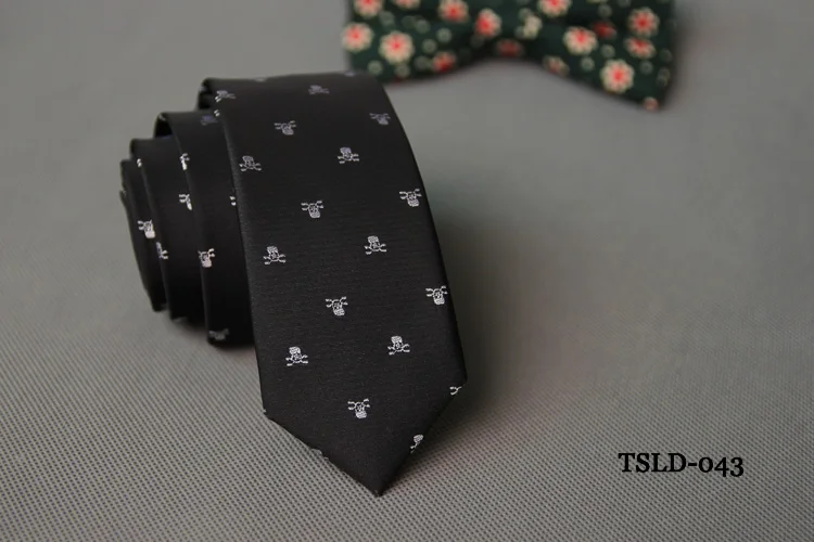 Заводские 5 см классические мужские Узкие галстуки полиэстер шелк однотонный узор в горошек узкий жаккардовый тканый узкий галстук для жениха