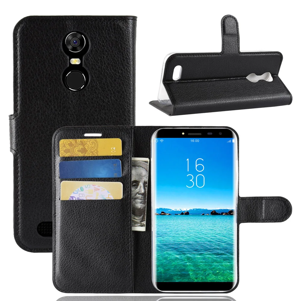 Модный чехол Кошелек из искусственной кожи для Oukitel C8 3G защитный флип телефона с