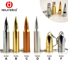 Накопитель 8 ГБ! Цвета: золотистый, серебристый металл пуля Форма Подлинная USB 2.0 флэш-pen диск памяти Щупы для мангала 4 ГБ 8 ГБ 16 ГБ 32 ГБ 64 ГБ большого пальца