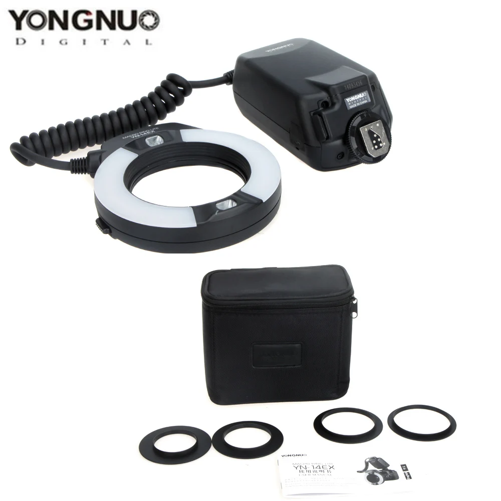 Кольцевая вспышка YONGNUO для камеры Canon EOS DSLR|Фотовспышки| |