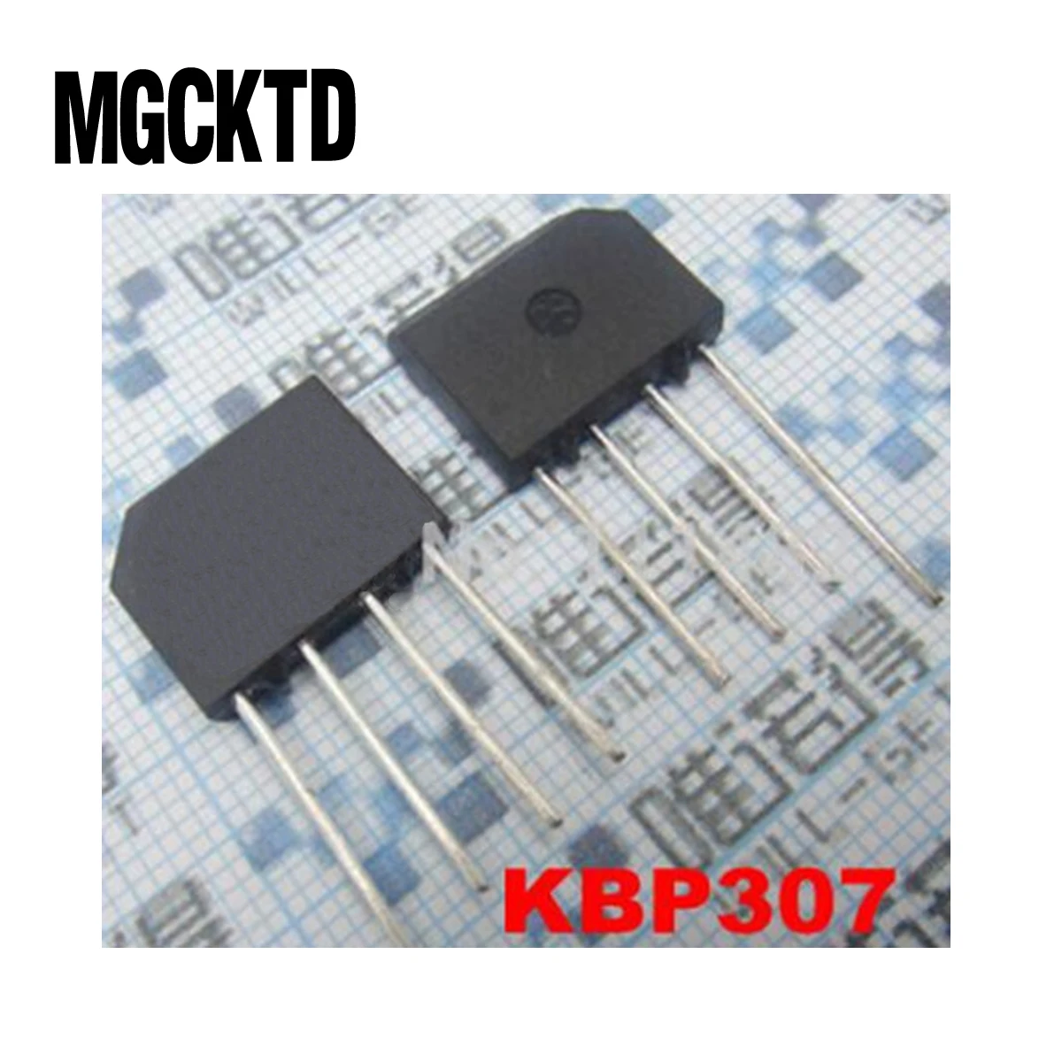 100PCS KBP307 KBP 307 3A 700V-in Integrated Circuits from Electronic ...