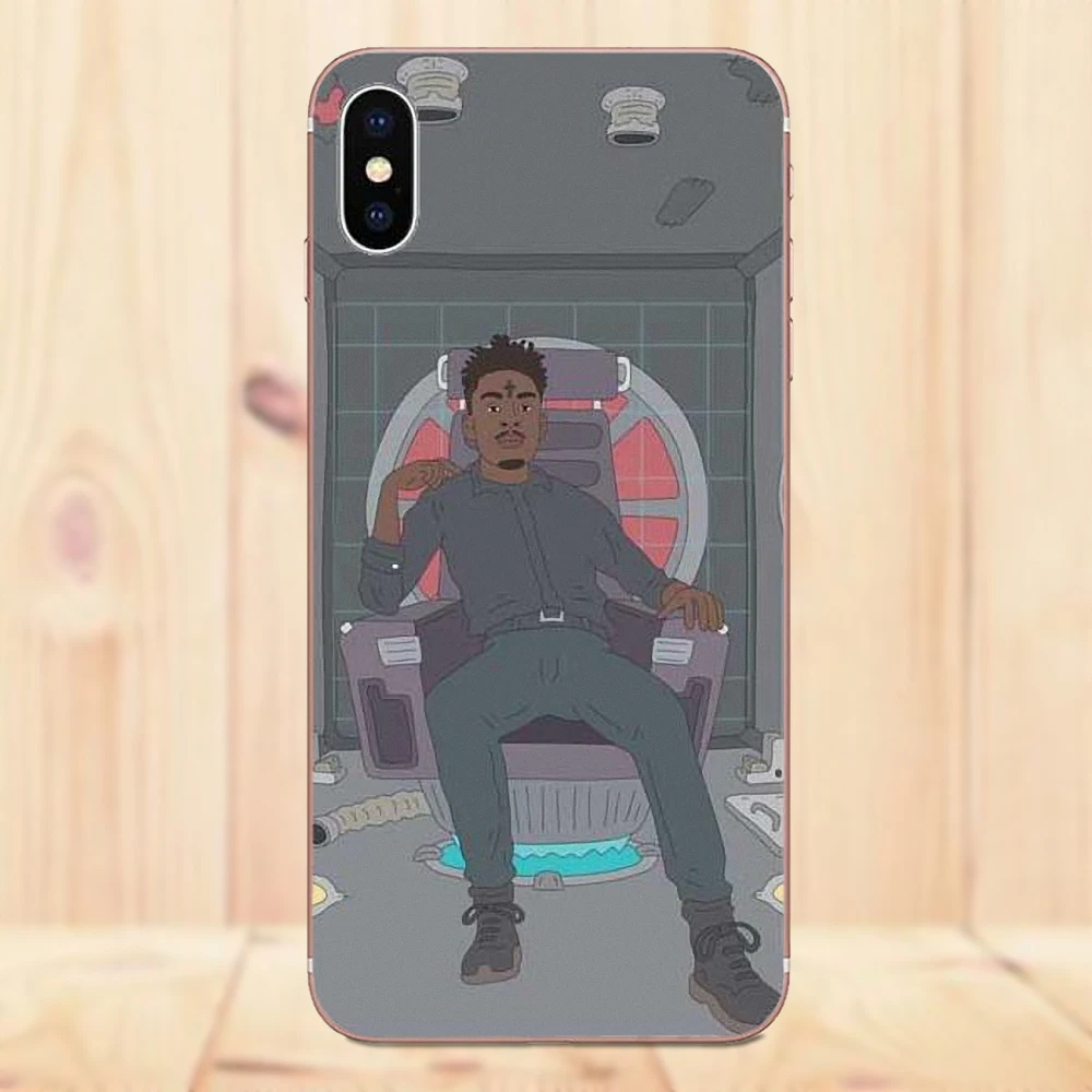 Maerknon окрашенный чехол для телефона 21 Savage хип хоп рэпер певец Issa LG G2 G3 mini spirit G4 G5 G6 K4
