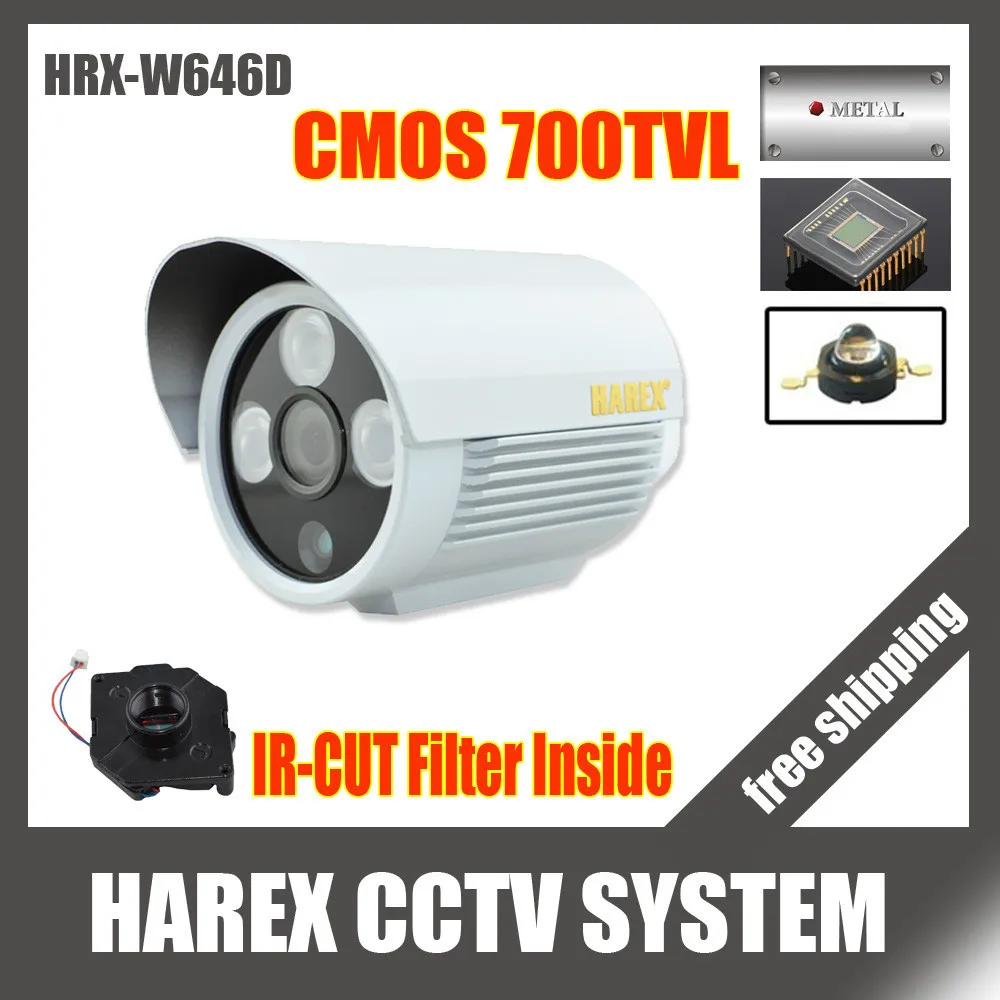 100 Original 700tvl CMOS with IR CUT Filter Array leds Indoor/Outdoor