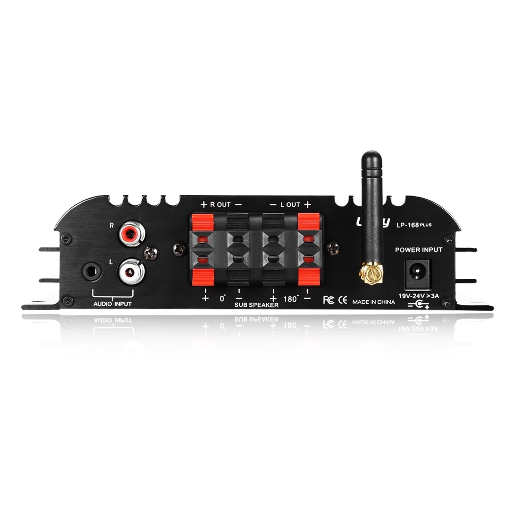 Lepy LP 168 плюс супер бас HiFi стерео аудио автомобильный усилитель с беспроводной