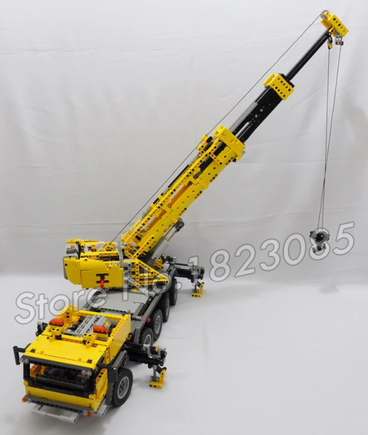 2606pcs Technic Mobile Crane MK II Building Kit 3D Model Blocks - Compatible with LEGO - Teenager Toys Bricks Set Machine image 6