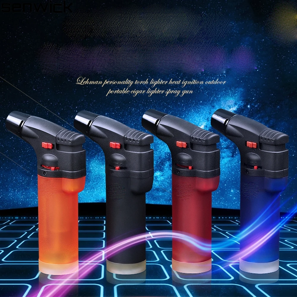 2018 DIY Upgraded version Torch Gun Jet Lighter Adjustable Flame