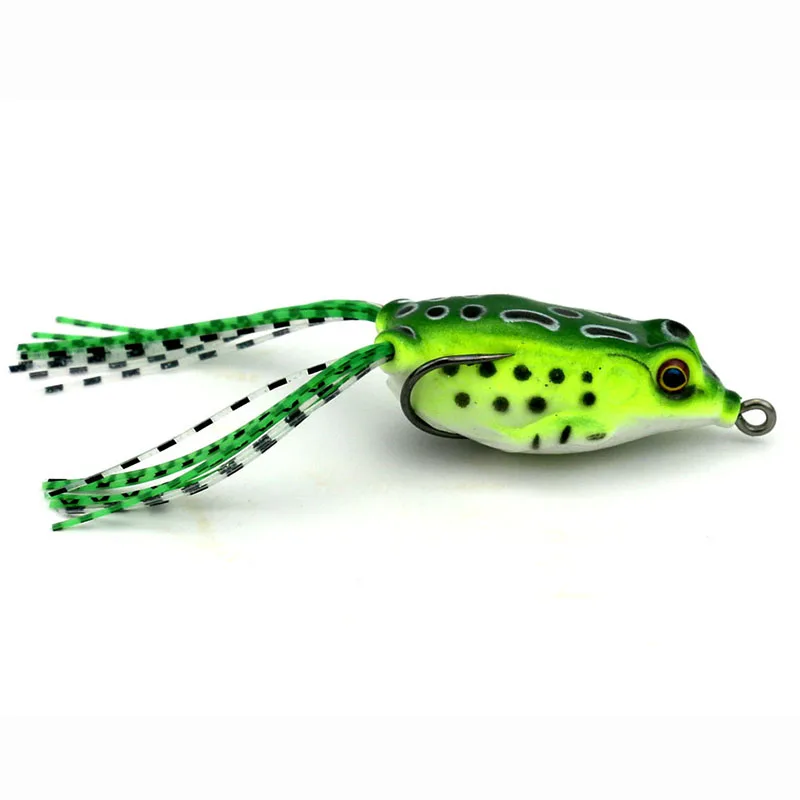 New 2017 Hot Sale Soft Plastic Fishing lures Frog lure Top Water 4.0CM 7g Artificial