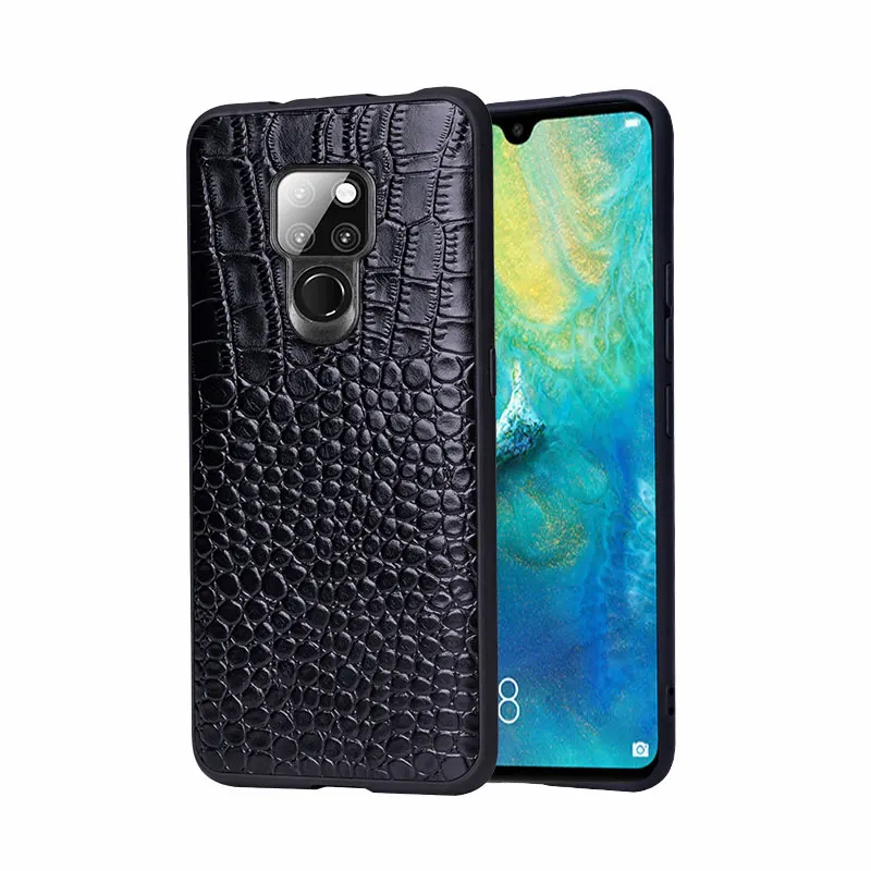 

For Huawei Mate20 Mate20Pro Mate20Rs Mate20X Phone Case Fitted Leather Case Men Women Water Proof Business Crocodile Pattern