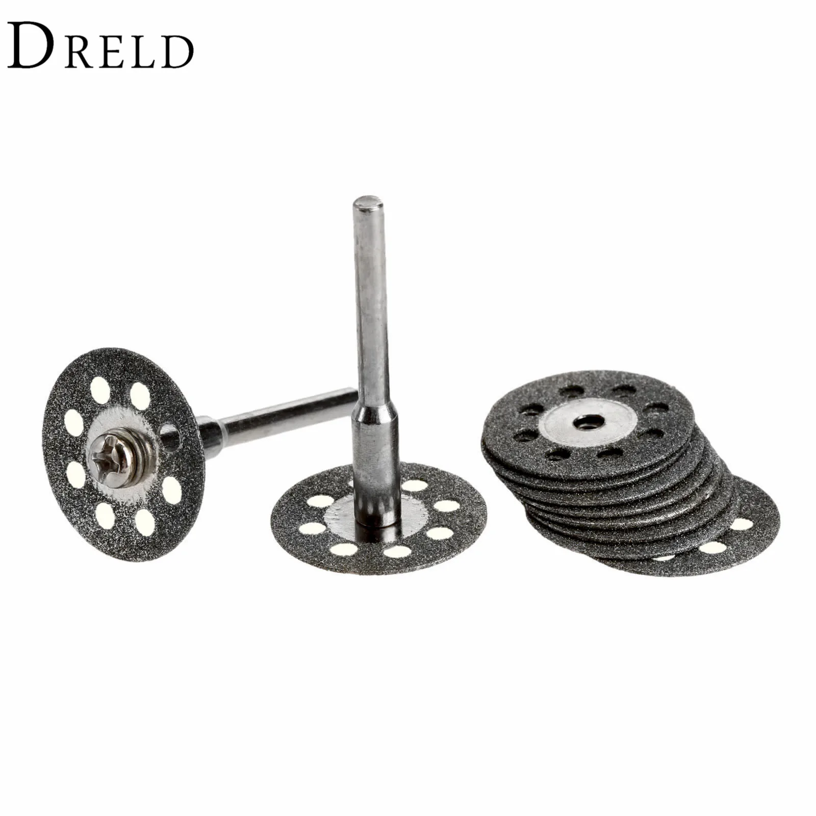 10Pc Dremel Accessories 20mm Cutting Disc Grinding Wheel Disc Mini
