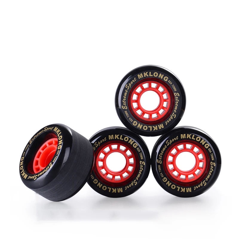1 комплект (4 шт.) Пустые Pro 72X44mm 82A PU колеса подходит для дрифта доска скейтборд