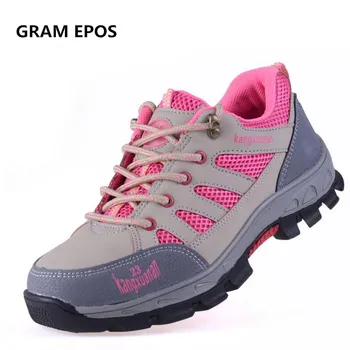 

GRAM EPOS Female Industry ANti-skip steel toe caps work safety shoes woman outdoor site tool bota protect footwear shoes
