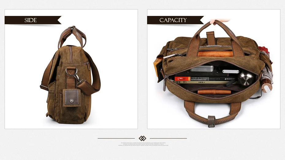 Ruil, Ретро стиль, холщовая сумка-мессенджер, многофункциональная мужская сумка через плечо, портфель для отдыха и путешествий, сумка, набор инструментов, винтажная посылка