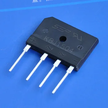 

( 4 pcs/lot ) 15 Amp 400V KBJ1504 Single-Phase Bridge Rectifier.