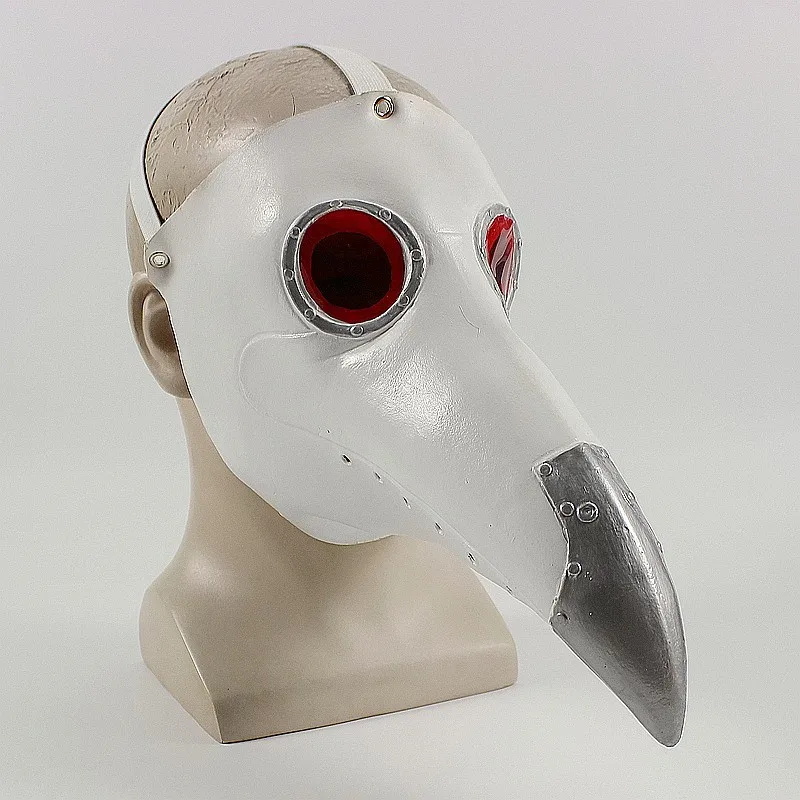 Чума доктор маски птица длинный клюв стимпанк доктор чума птица клюв Хэллоуин паровой панк gohic дыхание ворона Корби маска