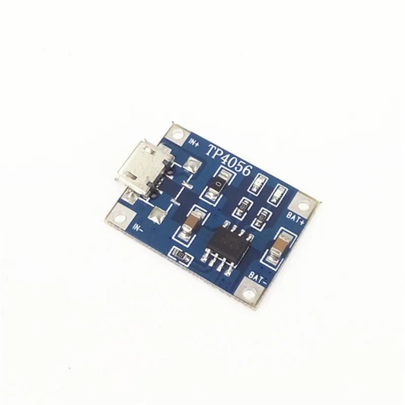 

TP4056 1A Lithium Battery Charging Board Charging Module Push MICRO Interface Micro USB