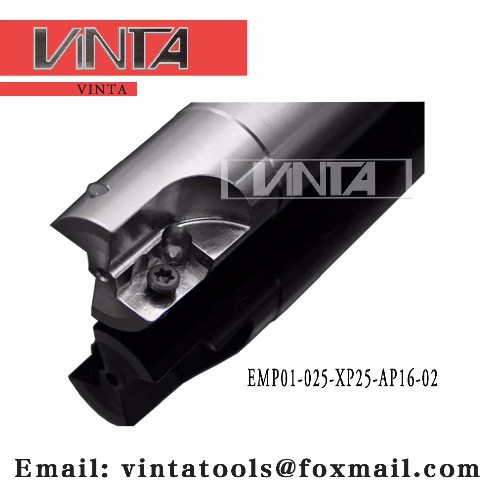Free shipping EMP01 025 XP25 AP16 02 Indexable milling cutter Mached