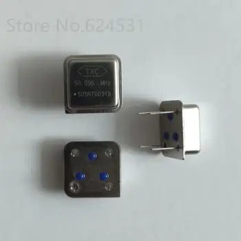 

10pcs 50MHZ 50.000MHZ 50M In-line active crystal oscillator clock square half size DIP-4 OSC