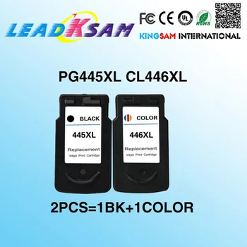 

2x for PG445 CL446 Ink Cartridges compatible for PIXMA ip2810 mg2410 mg2510 PG 445 CL 446 XL