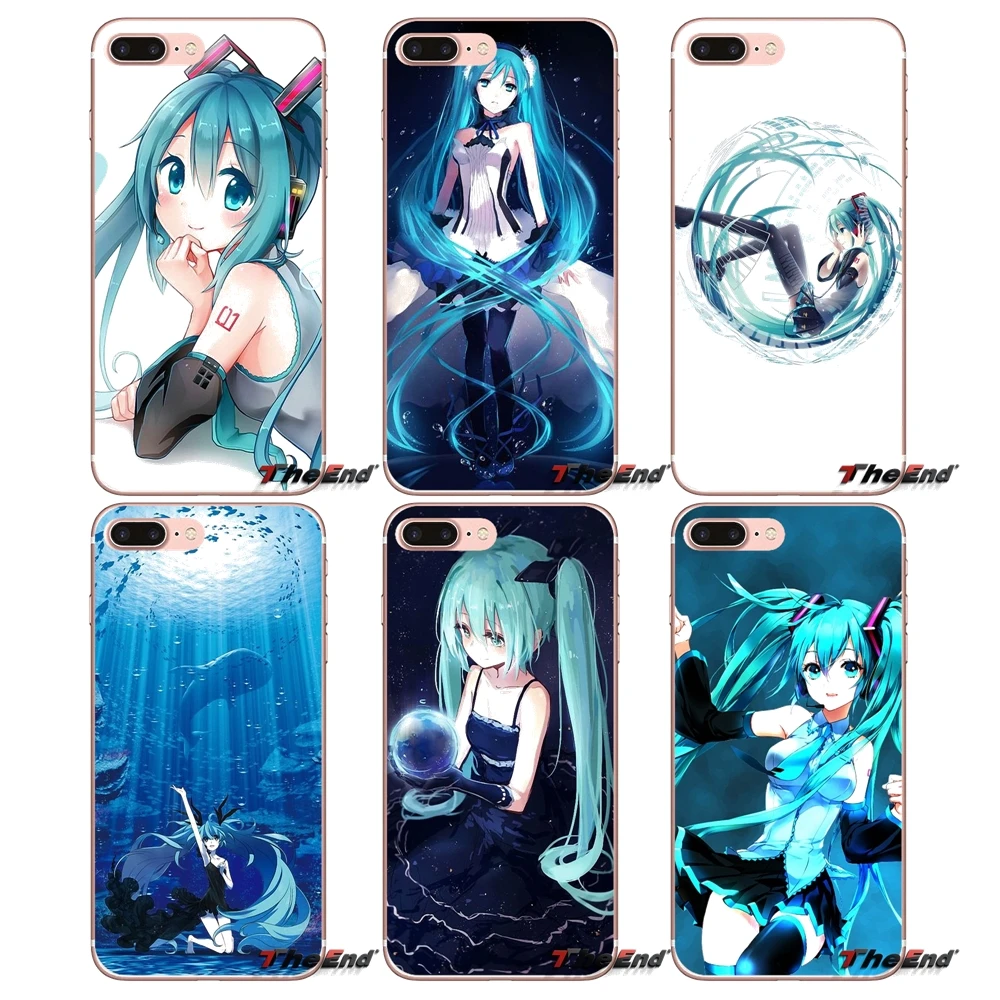 Чехол для Samsung Galaxy S9 Plus Note 8 One oneplus 5T Meizu M5s LG V30 HTC U11 Capa Anime Dakimakura Japan Hatsune Miku | Мобильные