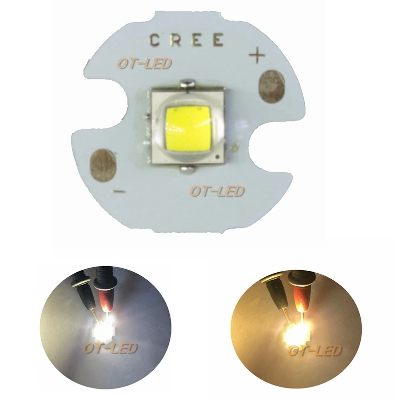 CREE XML2 LED XM L2 T6 U2 10 Вт белый нейтральный теплый светодиодный излучатель чип 20 мм