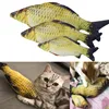 Gato Favor pescado gato de juguete menta rellena forma de pez Sisal cáñamo rascador para gatos poste de rascar para gato productos suministros para mascotas ► Foto 3/6