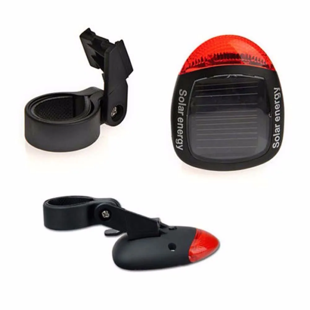 Best Solar Powered LED Rear Flashing Tail Light for Bicycle Cycling Lamp Safety TR Quick flash / Slow flash / On / Off Waterproof 3 Best Solar Powered LED Rear Flashing Tail Light for Bicycle Cycling Lamp Safety TR Quick flash / Slow flash / On / Off Waterproof 3