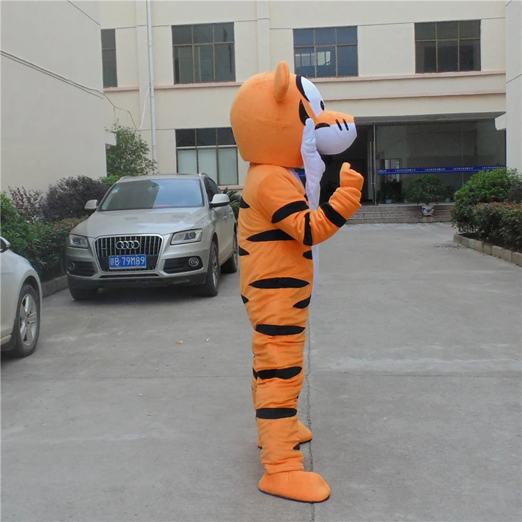 Костюм талисмана тигра, костюм талисмана из мультфильма, карнавальный костюм персонажа, костюм персонажа из мультфильма, костюм для взрослых, праздничный день для взрослых