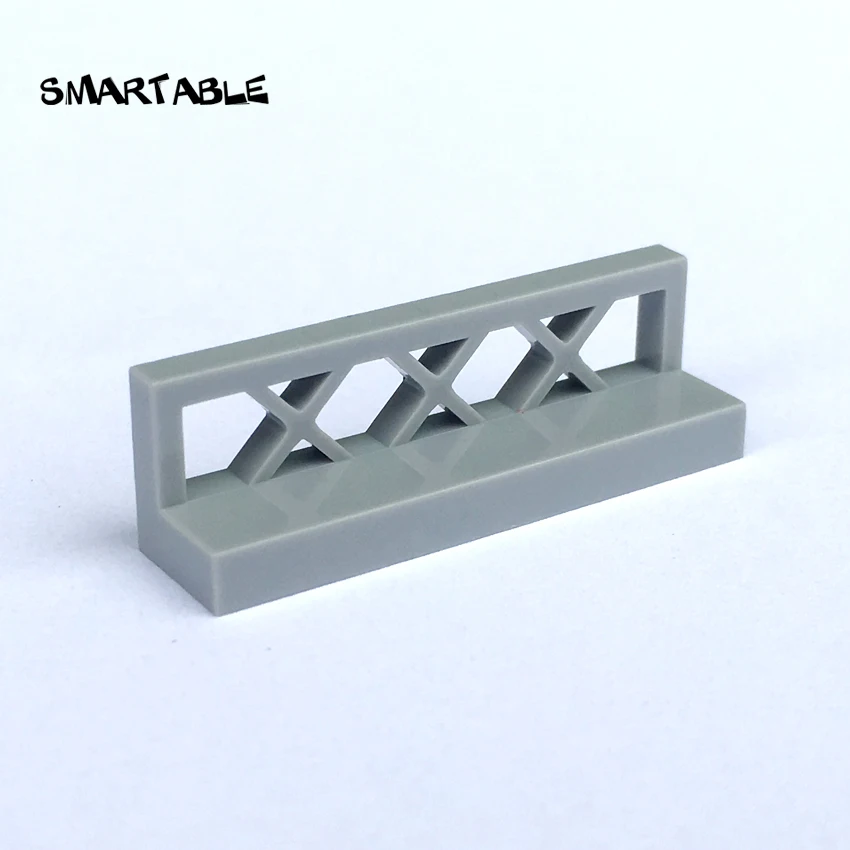 Строительный блок Smartable Fence 1x4x1 детали MOC игрушки для детей креативная совместимая