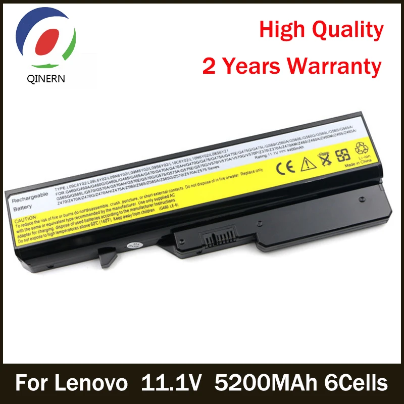 

11.1V 5200MAh 6Cells Battery For Lenovo 3000 N500 B550 G430 G430 4152 G430 4153 G430A