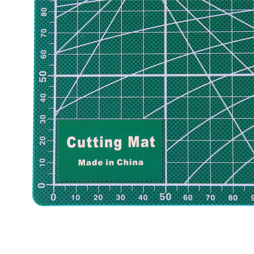 Отправлено случайным образом ПВХ коврик для резки A4 прочный коврик для резки Лоскутные инструменты ручной работы аксессуары для самостоятельной резки пластины темно-зеленый 30*22 см